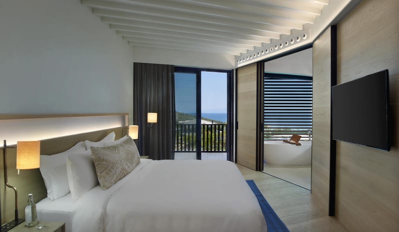 SIX SENSES  KAPLANKAYA JUNIOR SUITE BEDROOM
